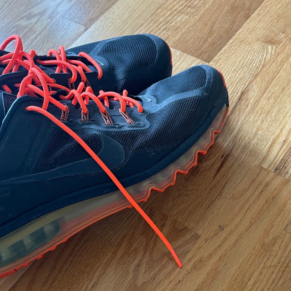 Nike Air Max 2013 EXT – Anthracite – Total Orange size 10 - Picture 4 of 4